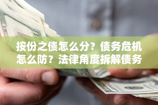 北京按份之债怎么分？债务危机怎么防？法律角度拆解债务分配与风险自保指南
