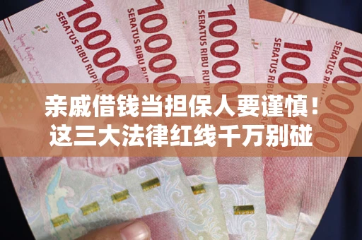 北京亲戚借钱当担保人要谨慎！这三大法律红线千万别碰