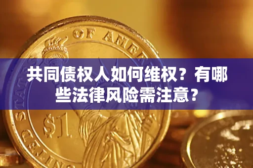 北京共同债权人如何维权？有哪些法律风险需注意？
