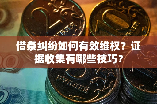 北京借条纠纷如何有效维权？证据收集有哪些技巧？
