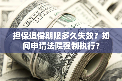 北京担保追偿期限多久失效？如何申请法院强制执行？