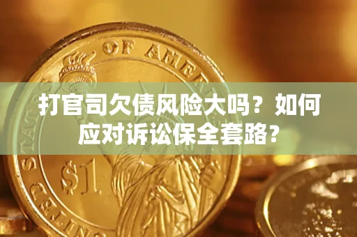 北京打官司欠债风险大吗？如何应对诉讼保全套路？